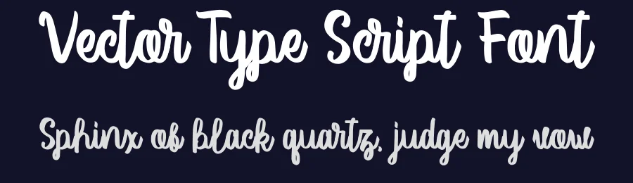 Vector Type Script Font by Garisman Std — Script Handwritten Font — thumbnail 2