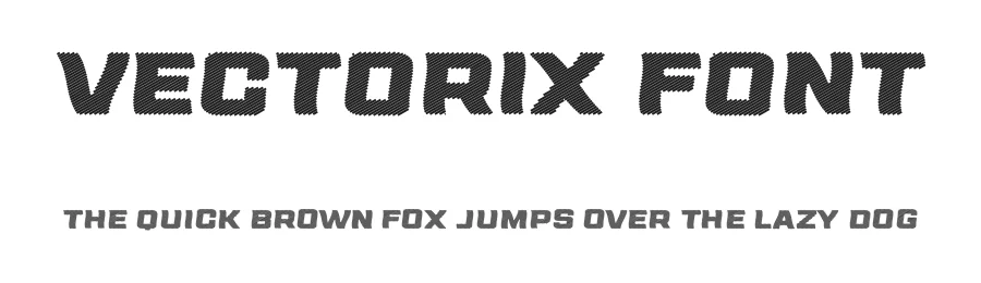 Vectorix Font by Mahir Huseyn — Decorative Font