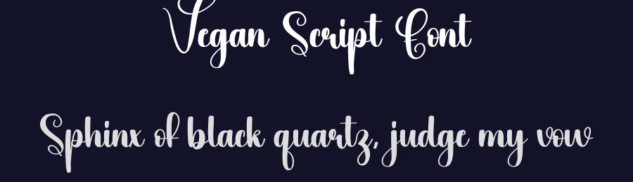 Vegan Script Font by creativeletter — Script Handwritten Font — thumbnail 2