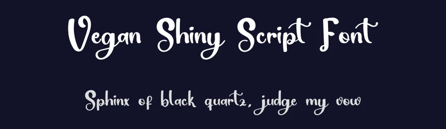 Vegan Shiny Script Font by inermediaSTUDIO — Script Handwritten Font — thumbnail 2
