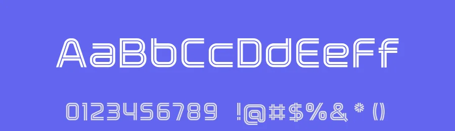 Vegas-X Font by XdCreative — Sans Serif Font — thumbnail 3