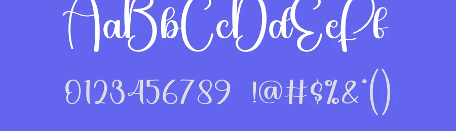 Vegetable Calligraphy Font by creativeletter — Script Handwritten Font — thumbnail 3