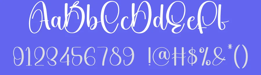 Vegetable Calligraphy Script Font by creativeletter — Script Handwritten Font — thumbnail 3