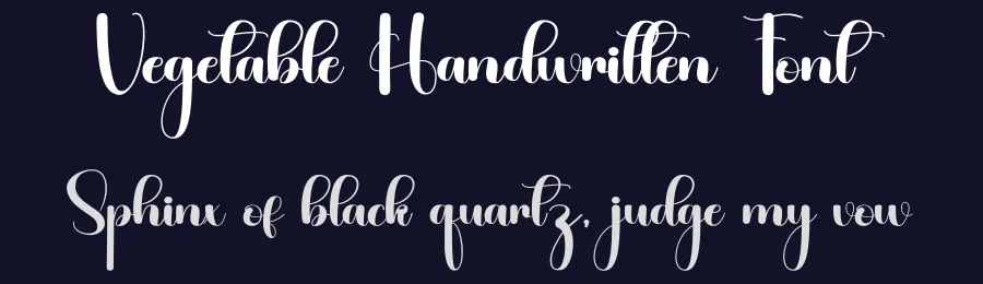 Vegetable Handwritten Font by inermediaSTUDIO — Script Handwritten Font — thumbnail 2