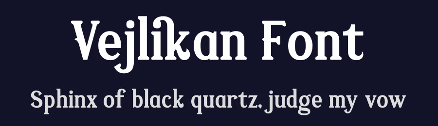 Vejlikan Font by Storytype — Serif Font — thumbnail 2