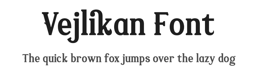 Vejlikan Font by Storytype — Serif Font