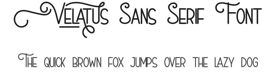 Velatus Sans Serif Font by noahtype — Sans Serif Font