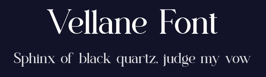 Vellane Font by SlideShoot — Serif Font — thumbnail 2