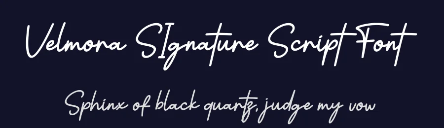 Velmora SIgnature Script Font by Funtype — Serif Font — thumbnail 2