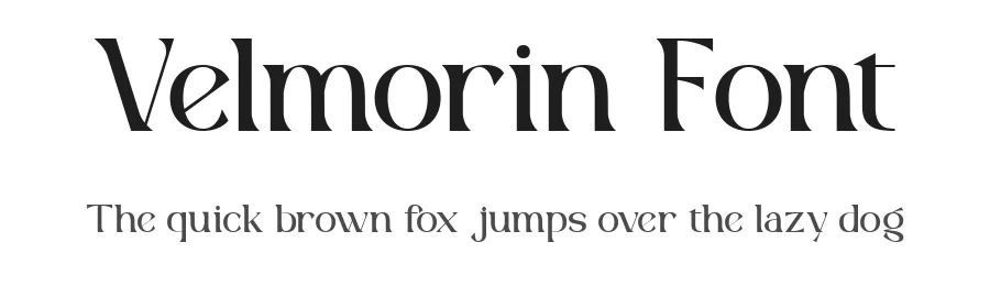 Velmorin Font by Muksal Creative — Serif Font