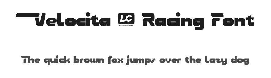 Velocita β Racing Font by mhdafifersya β Display Font