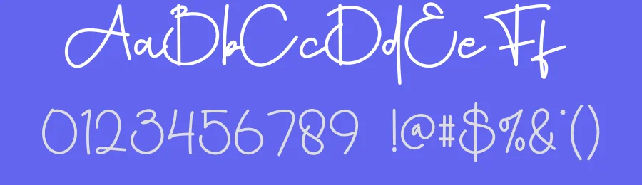 Velocity Handwritten Script Font by creativeletter — Script Handwritten Font — thumbnail 3
