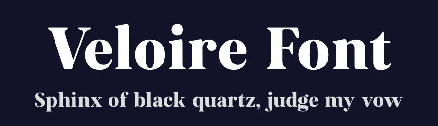 Veloire Font by syauqistudio — Serif Font — thumbnail 2