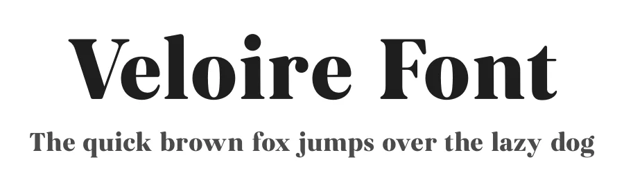 Veloire Font by syauqistudio — Serif Font
