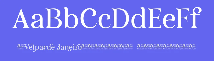 Velparde Janeiro Font by Artchitype Studio — Display Font — thumbnail 3