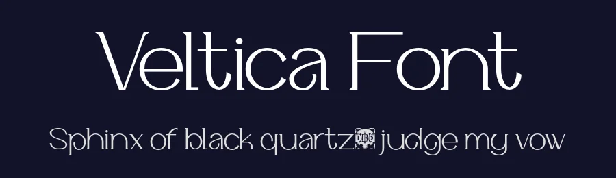 Veltica Font by burntilldead — Serif Font — thumbnail 2