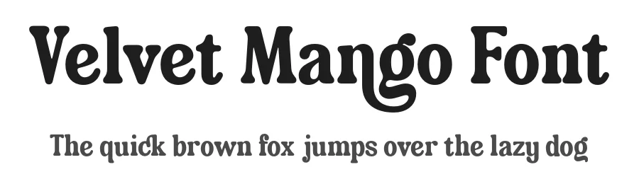 Velvet Mango Font by Krismagraph — Serif Font