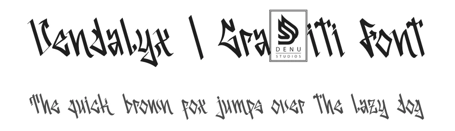 Vendalyx | Graffiti Font by Denustudios — Decorative Font