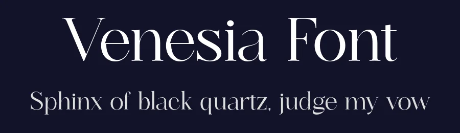 Venesia Font by Marvadesign — Decorative Font — thumbnail 2
