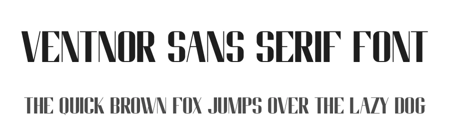 Ventnor Sans Serif Font by lemonthe — Sans Serif Font