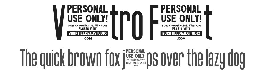 Ventro Font by burntilldead — Display Font
