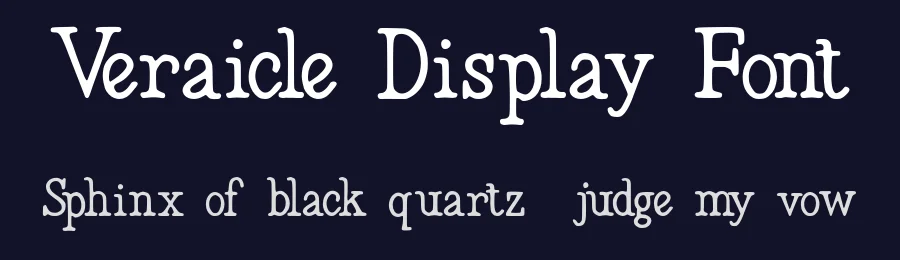 Veraicle Display Font by pandekastudio — Decorative Font — thumbnail 2