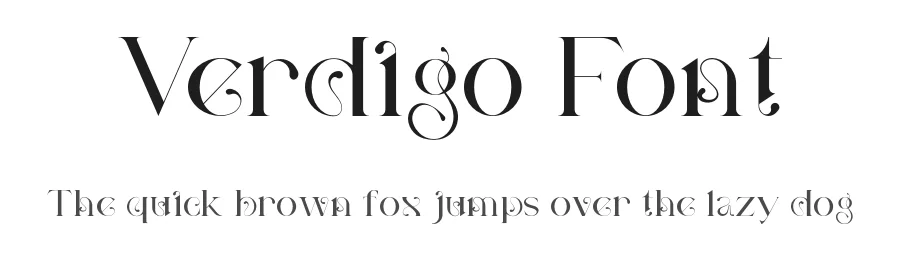 Verdigo Font by NazmulsDesign — Serif Font