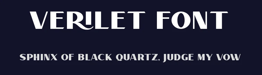 Verilet Font by zarmatype — Serif Font — thumbnail 2