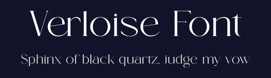 Verloise Font by SURATMI — Serif Font — thumbnail 2