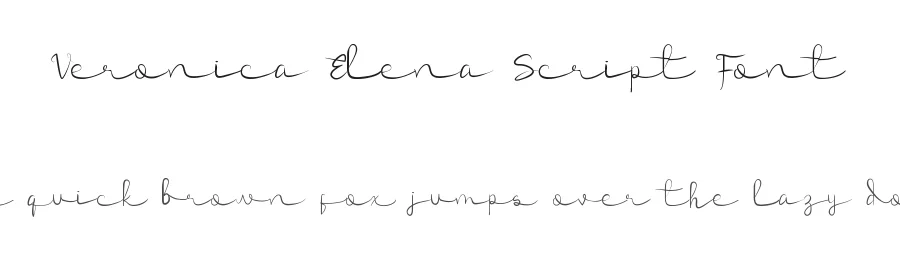 Veronica Elena Script Font by edricstudio — Script Handwritten Font