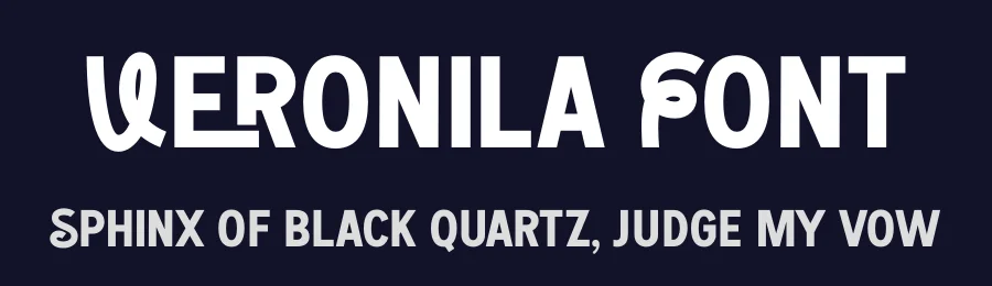 Veronila Font by Rahagita Studio — Sans Serif Font — thumbnail 2
