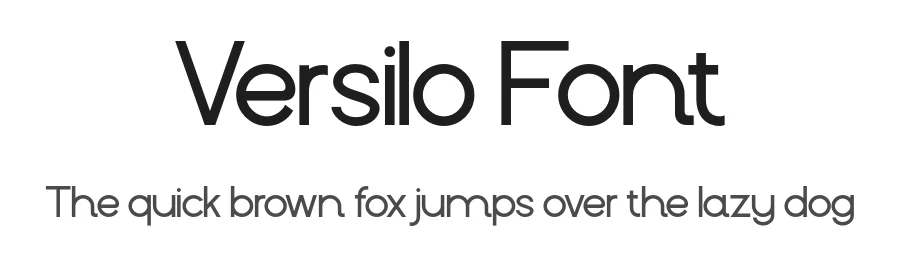 Versilo Font by burntilldead — Sans Serif Font