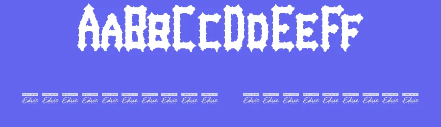 Versuse Font by edricstudio — Blackletter Font — thumbnail 3