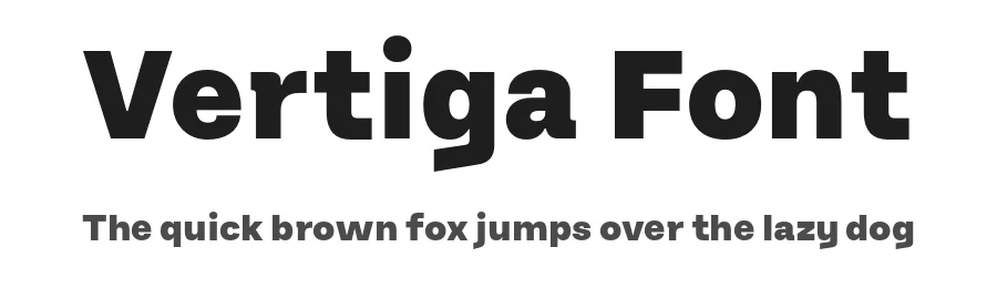 Vertiga Font by Come Type — Sans Serif Font