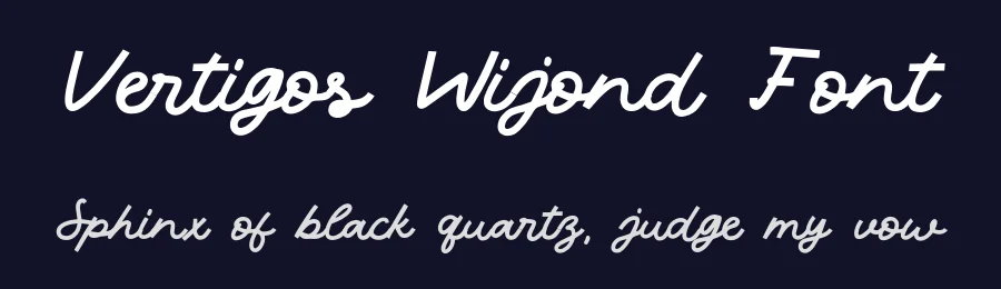 Vertigos Wijond Font by enxyclo — Script Handwritten Font — thumbnail 2