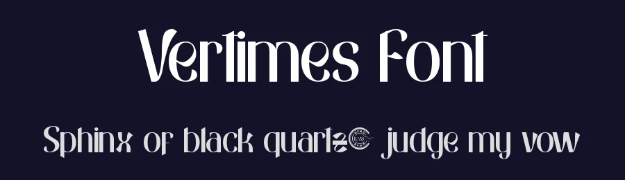 Vertimes Font by RaisProject — Display Font — thumbnail 2