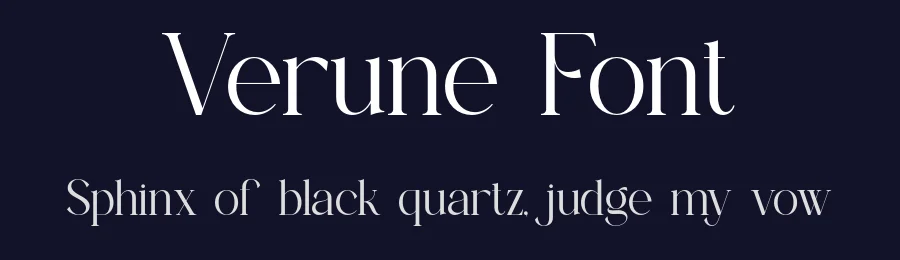 Verune Font by ErmediaStudio — Serif Font — thumbnail 2