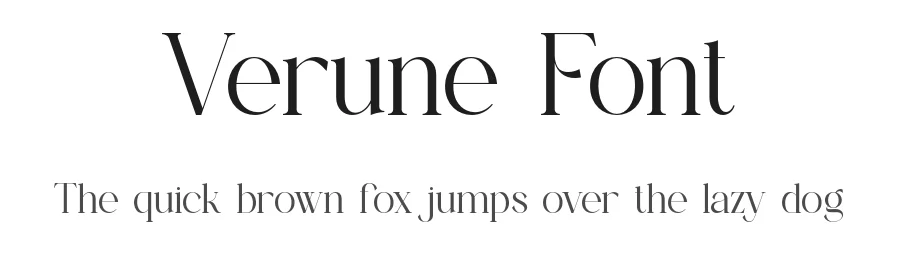Verune Font by ErmediaStudio — Serif Font