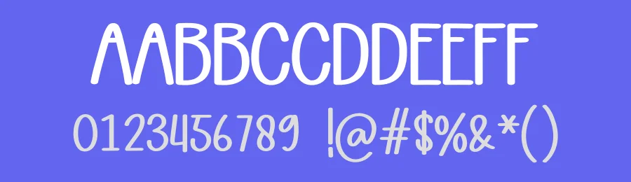 Very Happy Family Display Font by creativeletter — Display Font — thumbnail 3