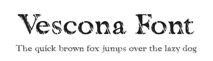 Vescona Font by AndrewPixel — Serif Font