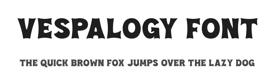 Vespalogy Font by Almarkha Type — Display Font