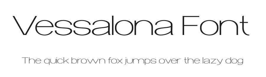 Vessalona Font by JNJ studio — Sans Serif Font