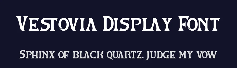 Vestovia Display Font by Storytype — Serif Font — thumbnail 2