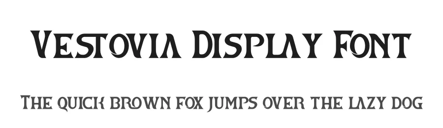 Vestovia Display Font by Storytype — Serif Font