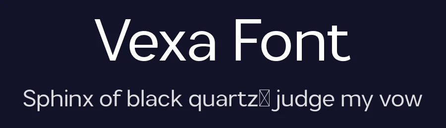 Vexa Font by vpcreativeshop — Sans Serif Font — thumbnail 2