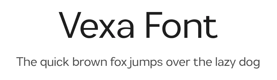 Vexa Font by vpcreativeshop — Sans Serif Font