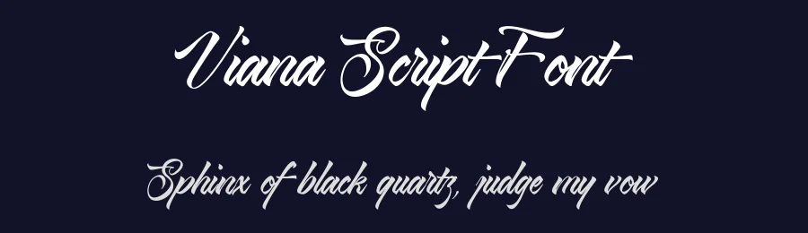 Viana Script Font by graphicpear — Script Handwritten Font — thumbnail 2