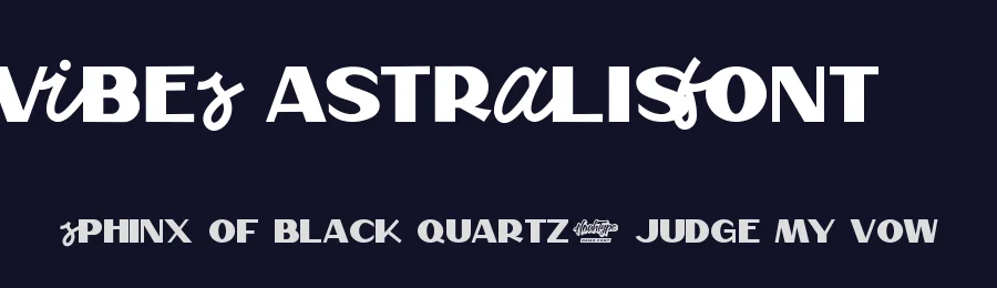 Vibes Astralis Font by noahtype — Decorative Font — thumbnail 2