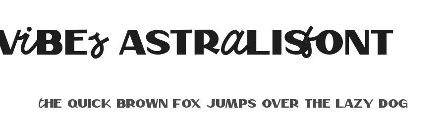 Vibes Astralis Font by noahtype — Decorative Font
