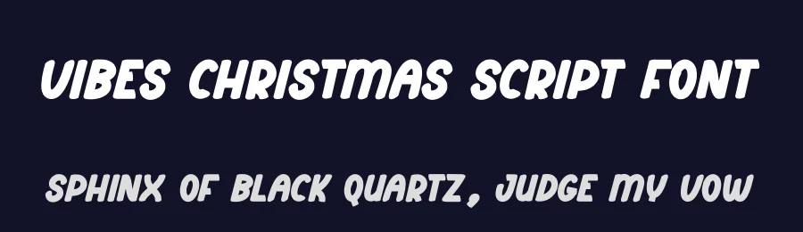 Vibes Christmas Script Font by creativeletter — Display Font — thumbnail 2
